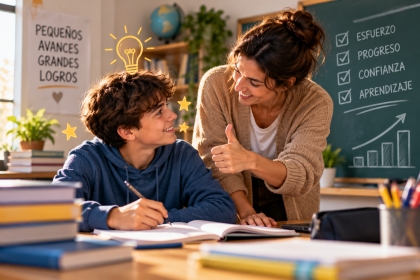 Refuerzo positivo docente